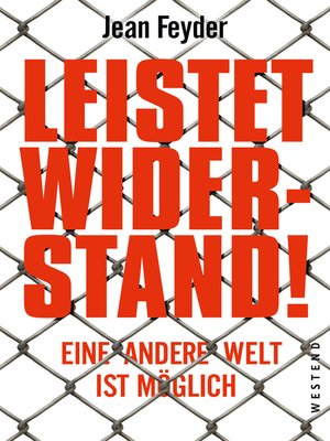 cover image of Leistet Widerstand!